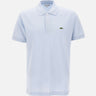 LACOSTE Polo in cotone piquet Light Blue Uomo 