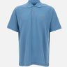LACOSTE Polo in cotone piquet Light Blue Uomo 