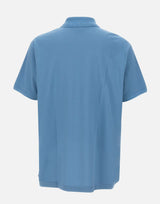 LACOSTE Polo in cotone piquet Light Blue Uomo 