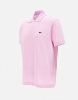 LACOSTE Polo in cotone piquet Pink Uomo 