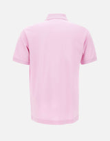LACOSTE Polo in cotone piquet Pink Uomo 
