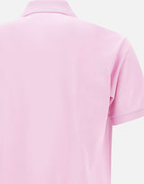 LACOSTE Polo in cotone piquet Pink Uomo 
