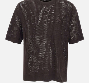 Maglia a maniche corte relaxed fit AH0797 3LA LACOSTE 