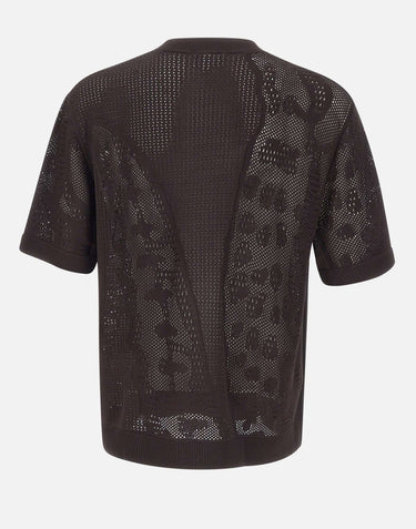 Maglia a maniche corte relaxed fit AH0797 3LA LACOSTE 