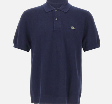 LACOSTE Polo in maglia di cotone BLUE Uomo 