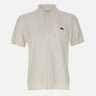 LACOSTE Polo in maglia di cotone WHITE Uomo 