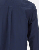 LACOSTE Camicia regular fit in popeline BLUE Uomo 