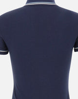 LACOSTE Polo slim fit con bordo a contrasto BLUE Donna 