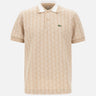 Polo in jacquard con monogramma DH1417 8GI LACOSTE 