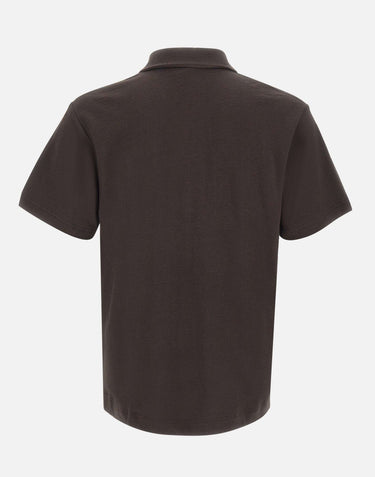 Polo testurizzata classic fit DH1969 3LA LACOSTE 