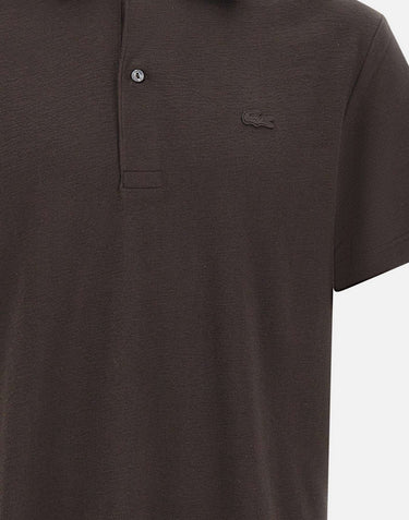 Polo testurizzata classic fit DH1969 3LA LACOSTE 