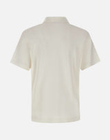 LACOSTE Polo testurizzata classic fit WHITE Uomo 