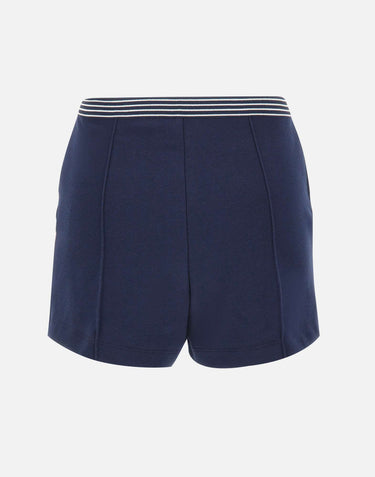 LACOSTE Shorts in piqué BLUE Donna 
