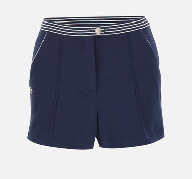 LACOSTE Shorts in piqué BLUE Donna 