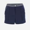 LACOSTE Shorts in piqué BLUE Donna 