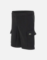 Shorts cargo in cotone felpato GH9743 031 LACOSTE 
