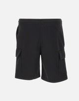 Shorts cargo in cotone felpato GH9743 031 LACOSTE 