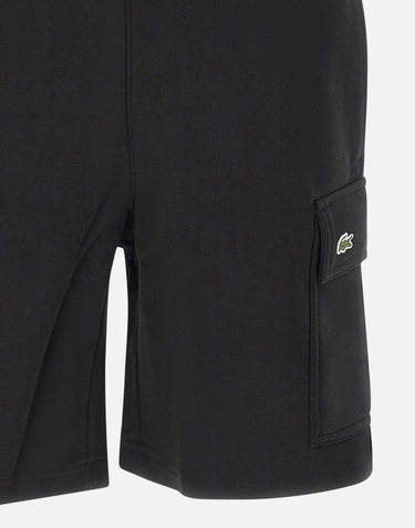 Shorts cargo in cotone felpato GH9743 031 LACOSTE 