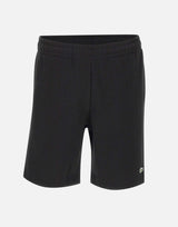 LACOSTE Shorts in tessuto felpato BLACK Uomo 