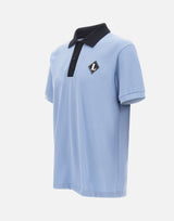 LACOSTE Polo classic fit con stemma Light Blue Uomo 