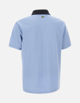 LACOSTE Polo classic fit con stemma Light Blue Uomo 