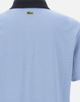 LACOSTE Polo classic fit con stemma Light Blue Uomo 