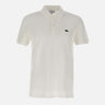 LACOSTE Polo in cotone WHITE Uomo 