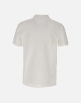 LACOSTE Polo in cotone WHITE Uomo 