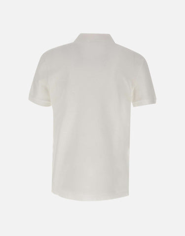 LACOSTE Polo in cotone WHITE Uomo 