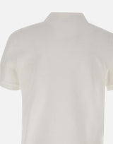 LACOSTE Polo in cotone WHITE Uomo 
