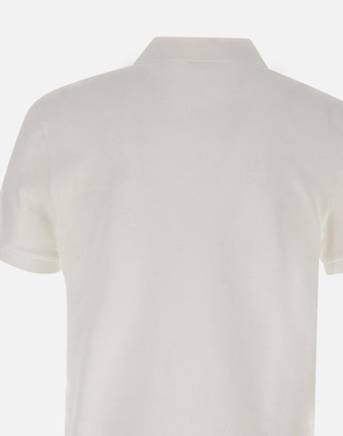 LACOSTE Polo in cotone WHITE Uomo 