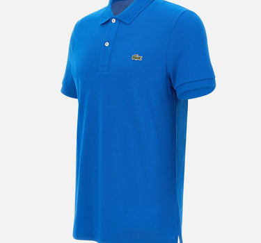 LACOSTE Polo in cotone BLUE Uomo 