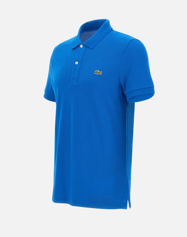 LACOSTE Polo in cotone BLUE Uomo 