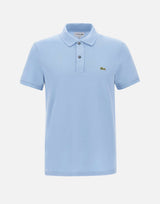 LACOSTE Polo in cotone Light Blue Uomo 