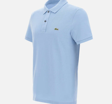 LACOSTE Polo in cotone Light Blue Uomo 