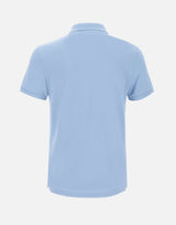 LACOSTE Polo in cotone Light Blue Uomo 
