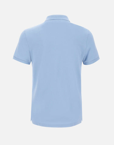 LACOSTE Polo in cotone Light Blue Uomo 