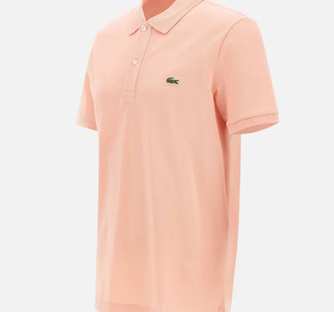 LACOSTE Polo in cotone Pink Uomo 