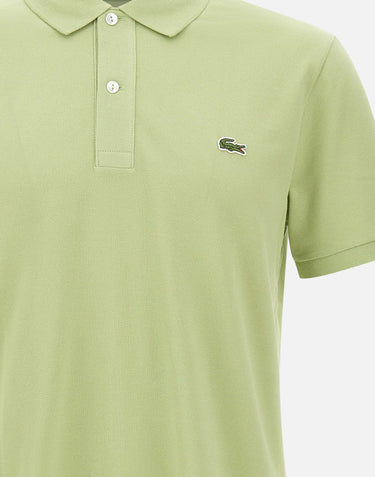 LACOSTE Polo in cotone GREEN Uomo 