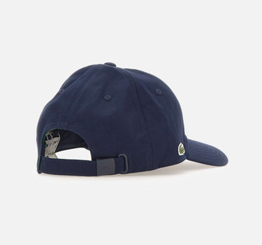 LACOSTE Cappello da baseball in twill di cotone BLUE Unisex 