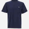 LACOSTE T-shirt in cotone con taschino BLUE Uomo 
