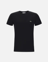 LACOSTE T-shirt  in cotone pima BLACK Uomo 