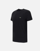 LACOSTE T-shirt  in cotone pima BLACK Uomo 