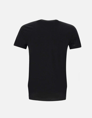 LACOSTE T-shirt  in cotone pima BLACK Uomo 