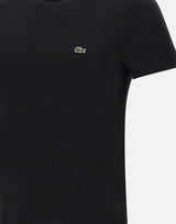 LACOSTE T-shirt  in cotone pima BLACK Uomo 