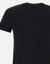 LACOSTE T-shirt  in cotone pima BLACK Uomo 