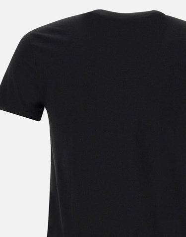 LACOSTE T-shirt  in cotone pima BLACK Uomo 