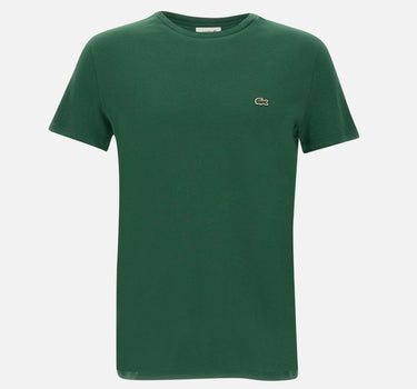 LACOSTE T-shirt in cotone pima GREEN Uomo 