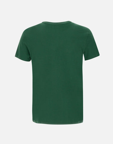 LACOSTE T-shirt in cotone pima GREEN Uomo 