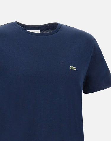 LACOSTE T-shirt in cotone BLUE Uomo 